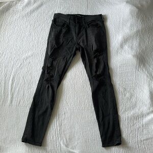 Hollister Super Skinny Advanced Stretch Black Jeans